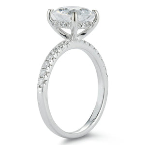 Signature Pave Diamond Engagement Ring