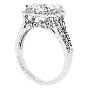 Sylvie Split Shank Diamond Engagement Ring