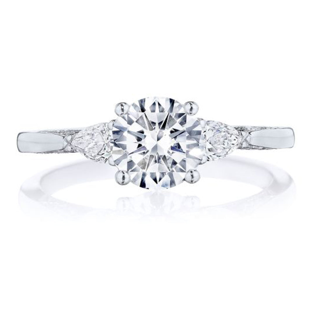 Tacori Three Stone Diamond Engagement Ring