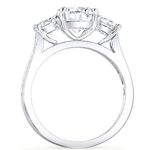 3-Stone Channel Set Diamond Engagement Ring