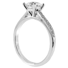 Sylvie Pave Diamond Engagement Ring