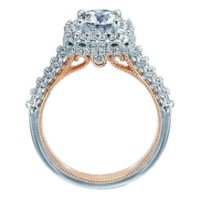Verragio Pave Halo Diamond Engagement Ring