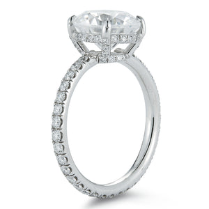 Signature Pave Diamond Engagement Ring