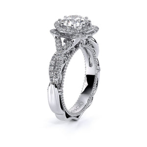 Verragio Halo Twist Engagement Ring