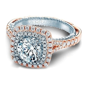 Verragio Split Shank Diamond Engagement Ring