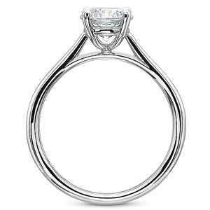 Precision Set Solitaire Diamond Engagement Ring