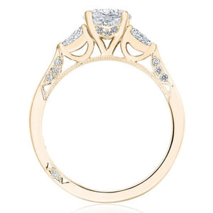 Tacori Three Stone Diamond Engagement Ring