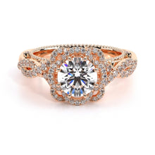 Verragio Halo Twist Engagement Ring