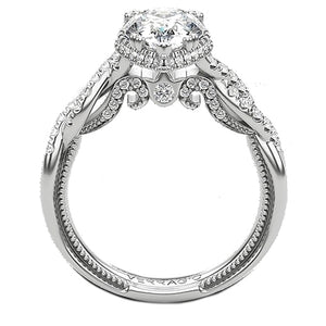 Verragio Pave Twist Diamond Engagement Ring
