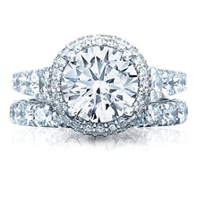 Tacori RoyalT Graduated Prong Set Diamond Engagement Ring w/ Bloom