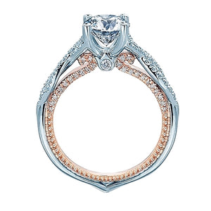 Verragio Pave Twist Diamond Engagement Ring