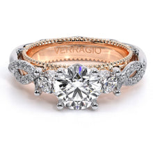 Verragio Three Stone Diamond Engagement Ring