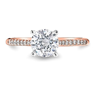 Coast Rose Gold Diamond Engagement Ring