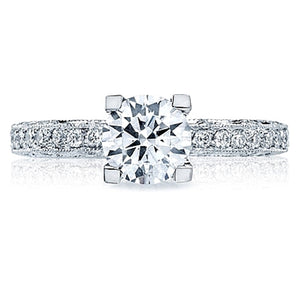 Tacori Pave Diamond Engagement Ring
