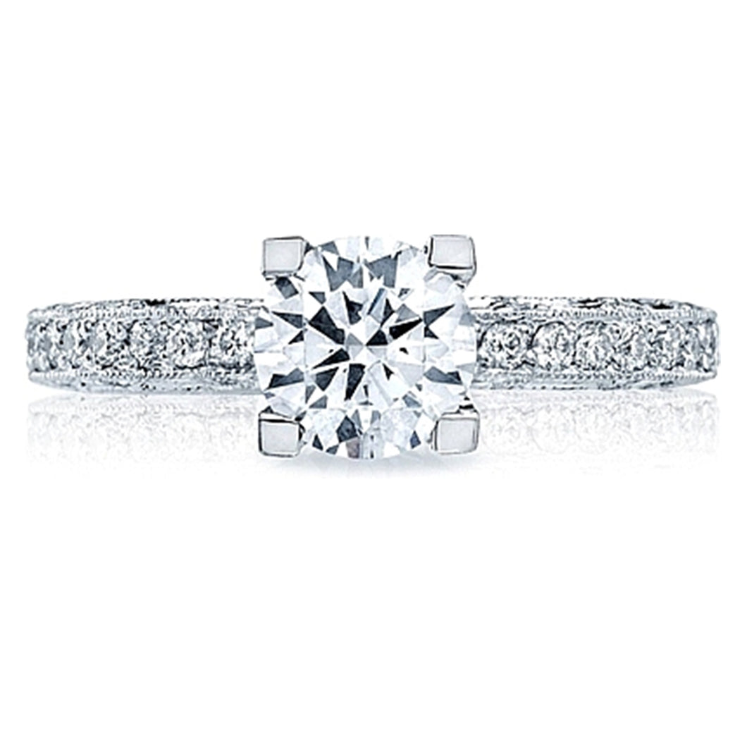 Tacori Pave Diamond Engagement Ring