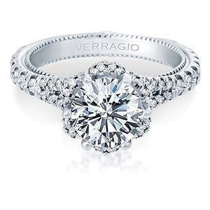 Verragio Pave Diamond Engagement Ring