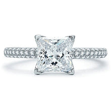 A.Jaffe Micro Pave Diamond Engagement Ring