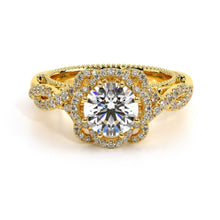 Verragio Halo Twist Engagement Ring