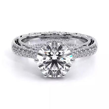 Verragio Halo Pave Diamond Engagement Ring