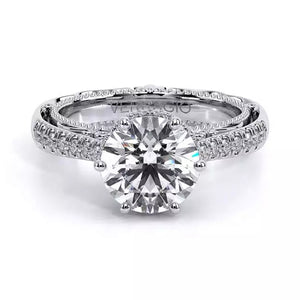 Verragio Halo Pave Diamond Engagement Ring
