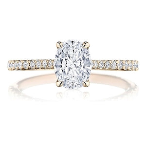 Tacori Pave Diamond Engagement Ring