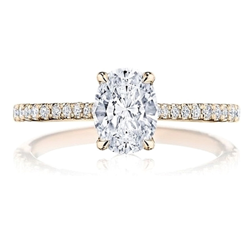 Tacori Pave Diamond Engagement Ring