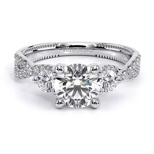 Verragio Three Stone Diamond Engagement Ring