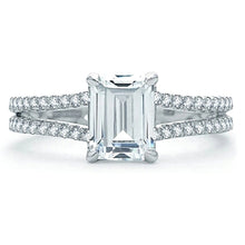 A.Jaffe Split Shank Diamond Engagement Ring