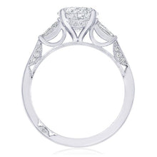 Tacori Baguette Diamond Engagement Ring