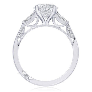 Tacori Baguette Diamond Engagement Ring