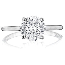 Henri Daussi Solitaire Engagement Ring