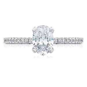 Tacori Pave Diamond Engagement Ring