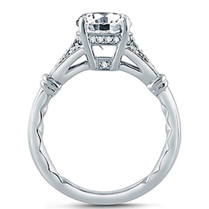 A.Jaffe Pave Diamond Engagement Ring