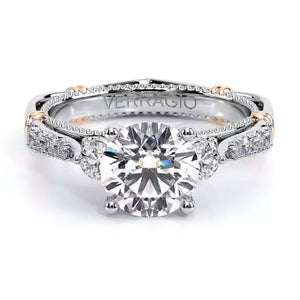 Verragio Three Stone Diamond Engagement Ring
