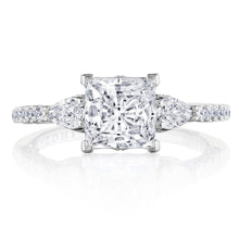 Tacori Three Stone Diamond Engagement Ring