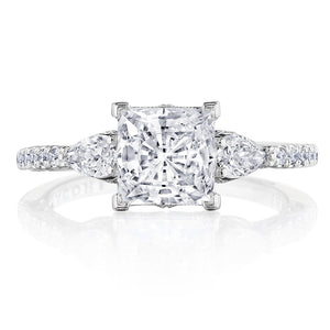 Tacori Three Stone Diamond Engagement Ring