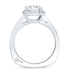 A.Jaffe Halo Diamond Engagement Ring