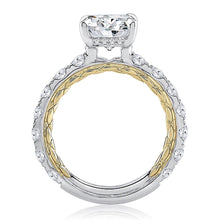 A.Jaffe Pave Diamond Engagement Ring