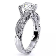 Verragio Twist Shank Diamond Engagement Ring