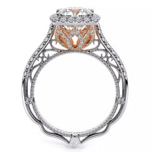 Verragio Halo Pave Diamond Engagement Ring