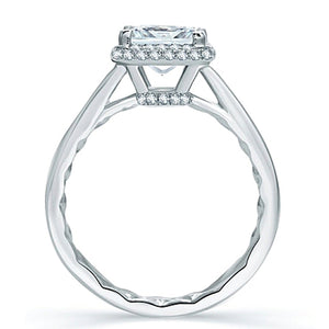 A.Jaffe Pave Diamond Engagement Ring