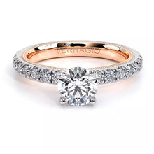 Verragio Two-Tone Pave Diamond Engagement Ring