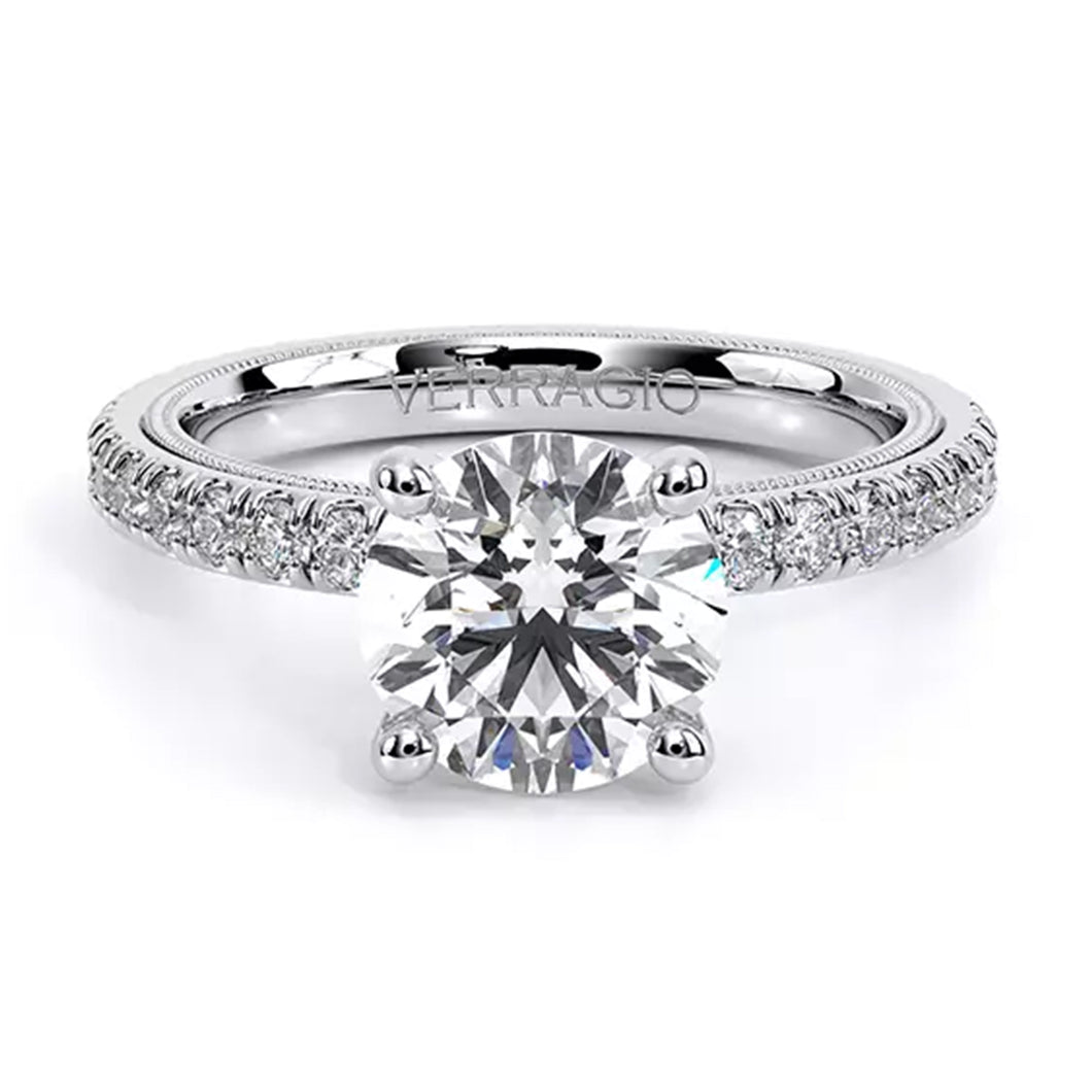 Verragio Pave Diamond Engagement Ring