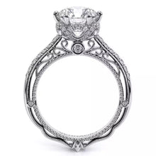 Verragio Halo Pave Diamond Engagement Ring