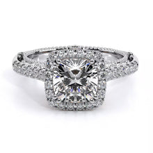 Verragio Halo Pave Diamond Engagement Ring