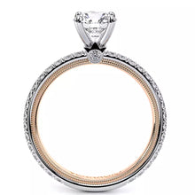 Verragio Two-Tone Pave Diamond Engagement Ring