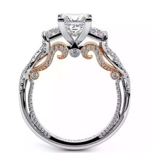 Verragio Three Stone Twist Engagement Ring