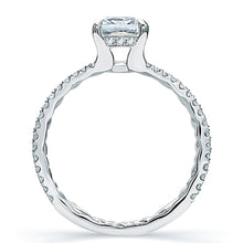 A.Jaffe Split Shank Diamond Engagement Ring