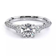 Verragio Three Stone Diamond Engagement Ring