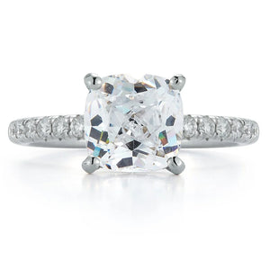 Signature Pave Diamond Engagement Ring